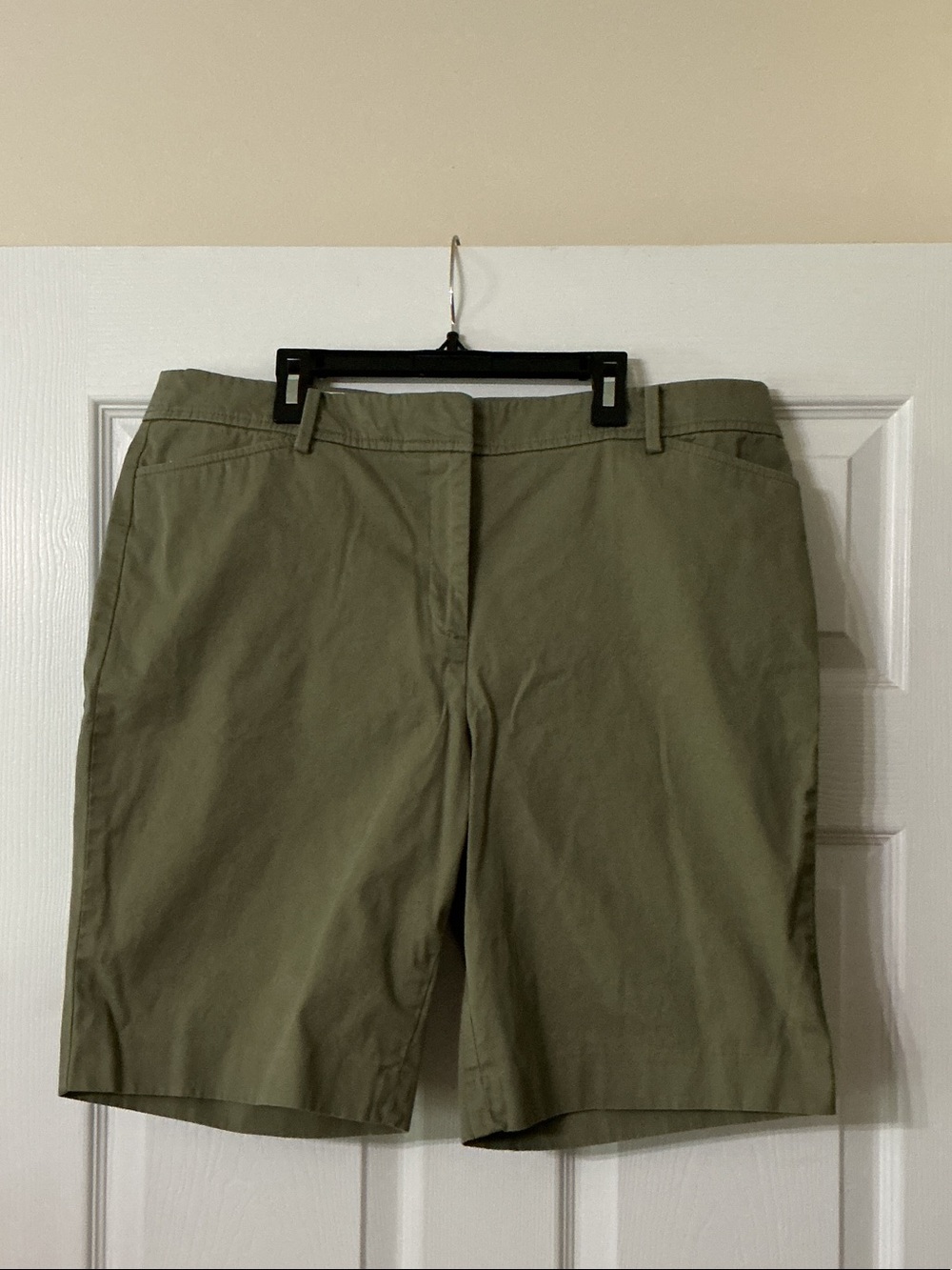 Talbots Olive Green Bermuda Shorts
